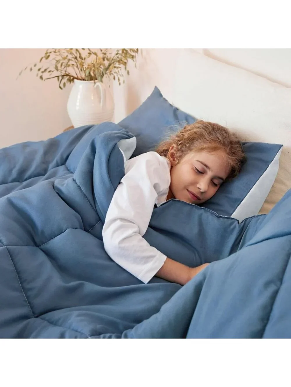 Lightweight Reversible California King Comforter Set, Down Alternative, 2 Pillow
